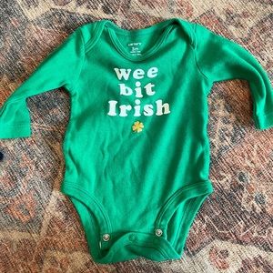Irish onesie